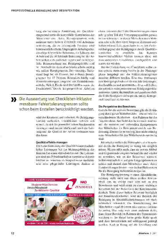 Vorschauseite 4: Über die Reinigungsleistung die Kosten steuern
