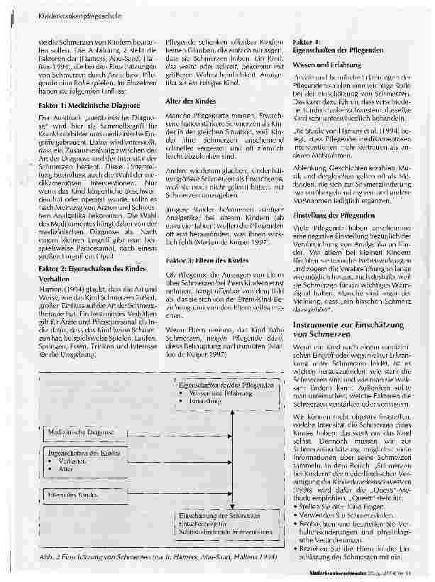 Vorschauseite 5: Schmerzen bei Säuglingen und Kleinkindern
