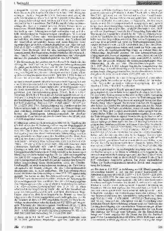 Vorschauseite 3: Tarifrecht