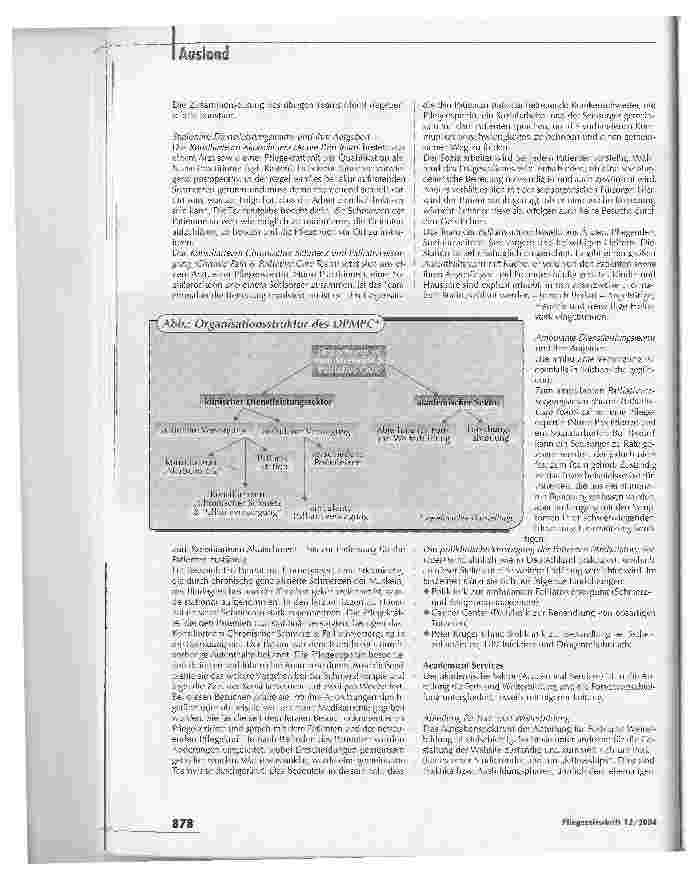 Vorschauseite 2: Schmerzmedizin und Palliativversorgung in den USA:Ein ausdifferenziertes System