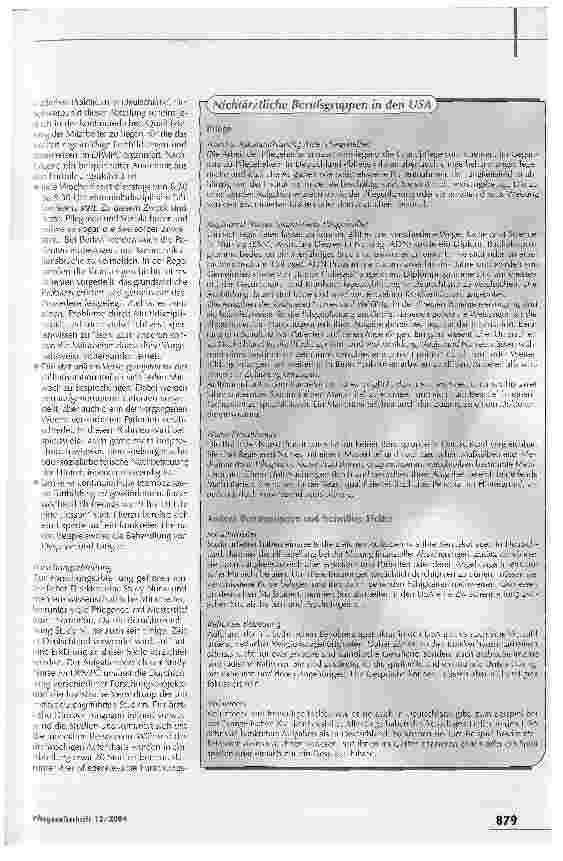Vorschauseite 3: Schmerzmedizin und Palliativversorgung in den USA:Ein ausdifferenziertes System