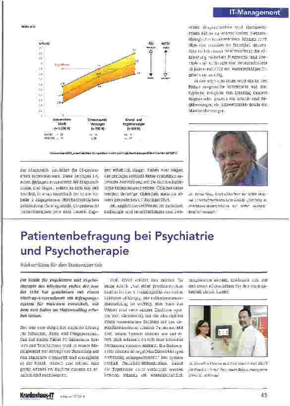 Vorschauseite 3: Benchmarking radiologischer Abteilungen in Kliniken
