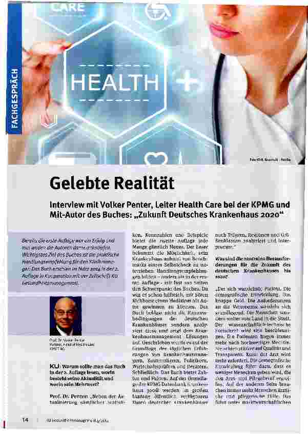 Vorschauseite 1: Gelebte Realität