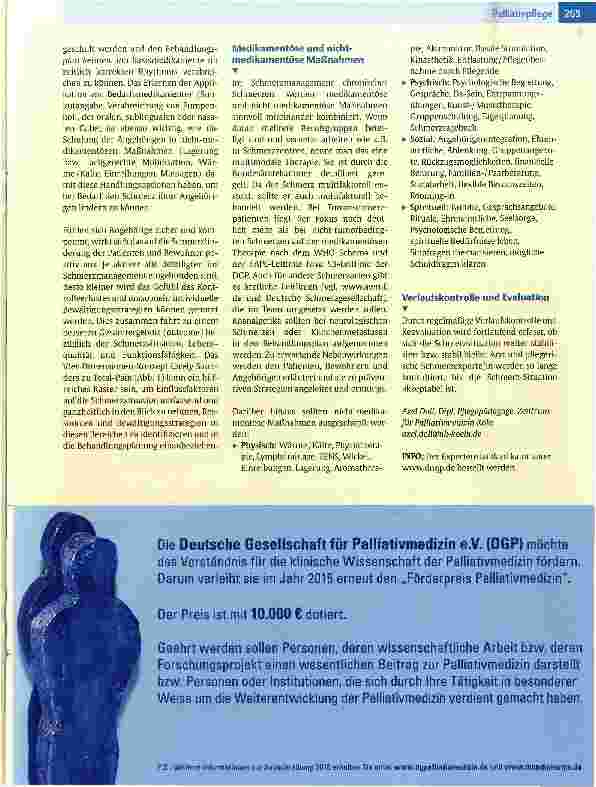 Vorschauseite 4: Schmerzmanagement bei chronischen Schmerzen