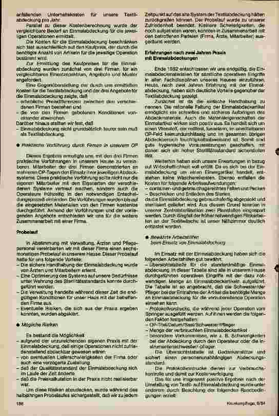 Vorschauseite 2: Einmalabdeckung in der Praxis Ein Erfahrungsbericht