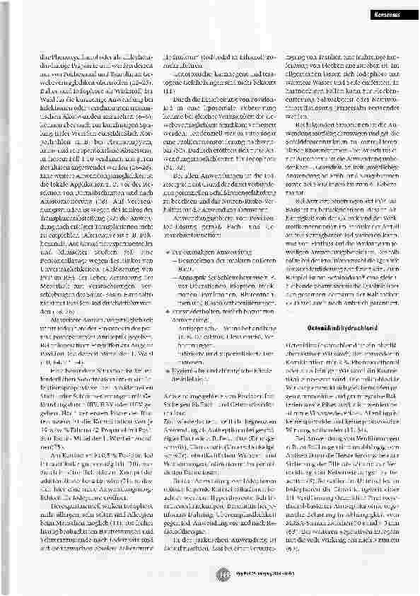Vorschauseite 3: Konsensusempfehlung zur Auswahl von Wirkstoffen für die Wundantiseptik