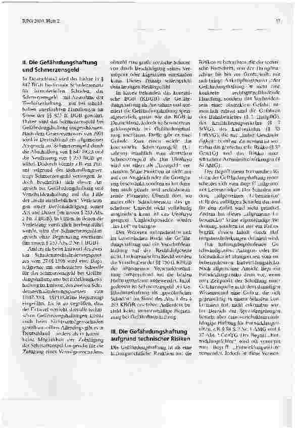 Vorschauseite 2: Die Arzneimittelhaftung als Ausdruck der Gefährdungshaftung für moderne Techniken