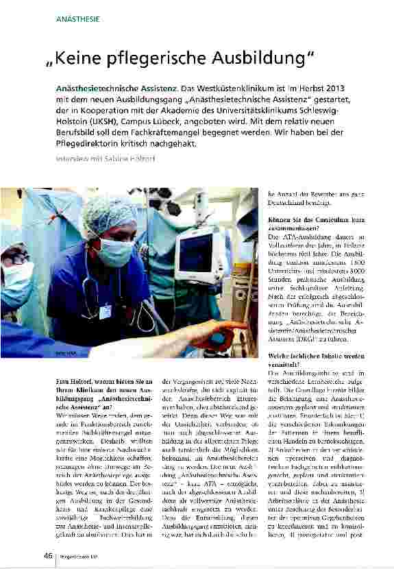 Vorschauseite 1: Keine pflegerische Ausbildung