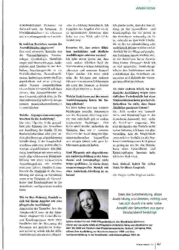 Vorschauseite 2: Keine pflegerische Ausbildung