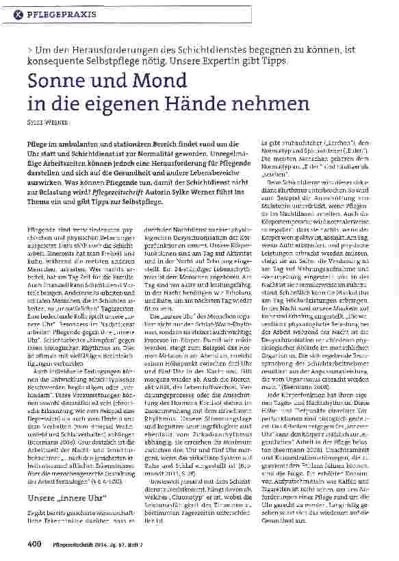 Vorschauseite 1: Sonne und Mond in die eigenen Hände nehmen