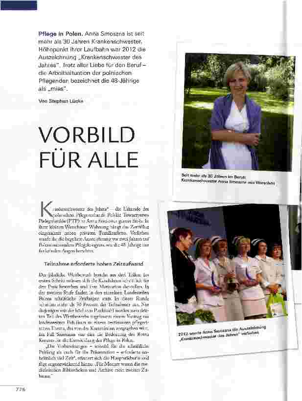 Vorschauseite 1: Vorbild für Alle