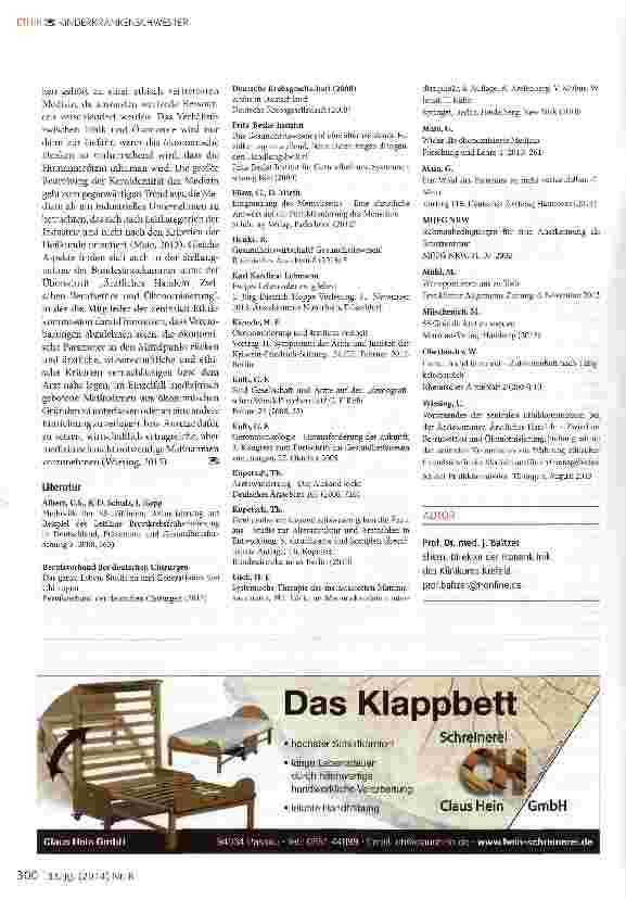 Vorschauseite 4: Humane Medizin und Ökonomie - verträgt sich das?