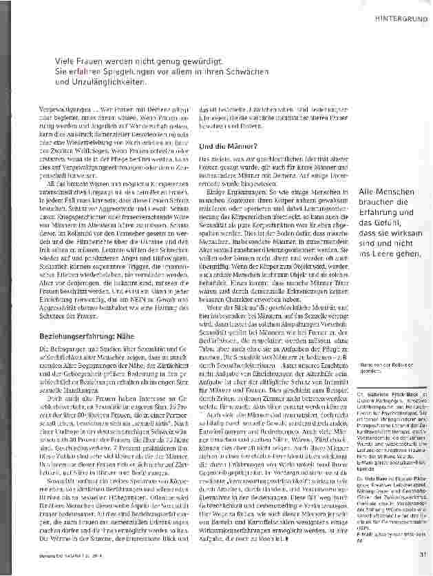 Vorschauseite 4: Frau sein ist mehr als Sexualität (und Mann sein auch)