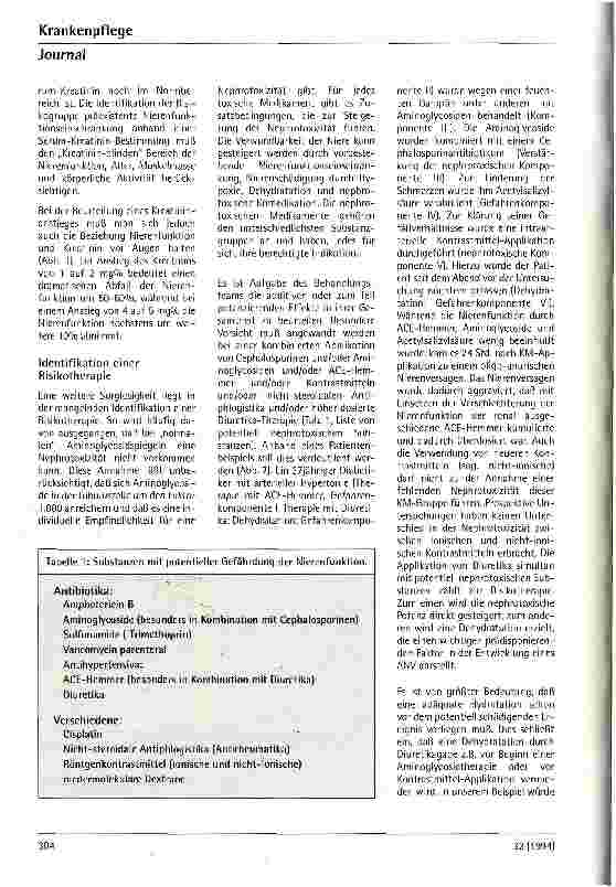 Vorschauseite 3: Wie kann das akute Nierenversagen verhindert werden?