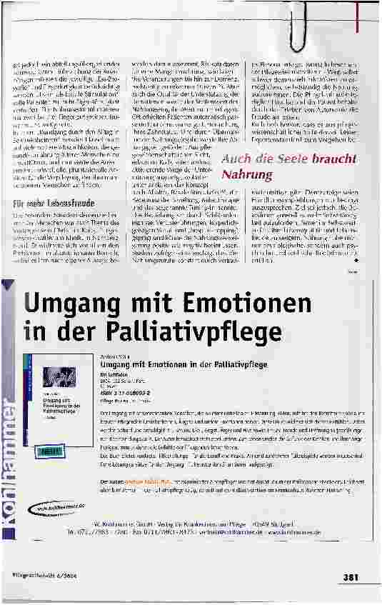Vorschauseite 3: Ein Stück Lebensqualität - Ernährung im Alter