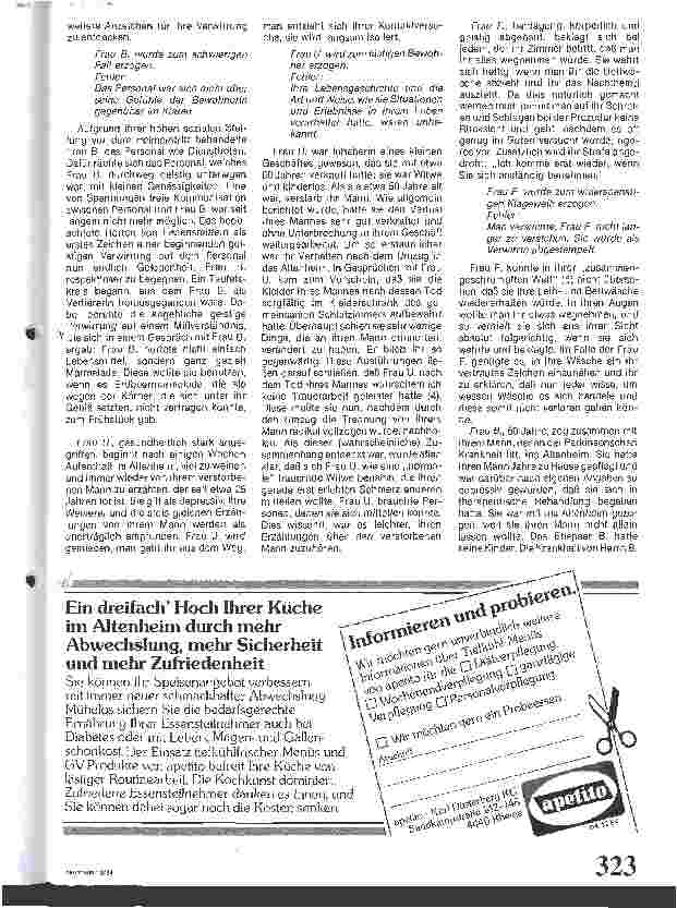Vorschauseite 2: Heimliche Erziehung im Altenheim