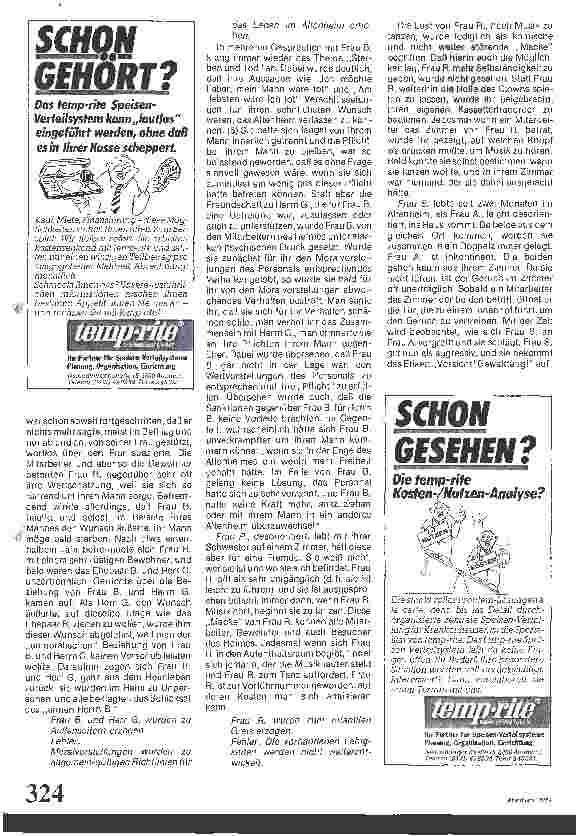 Vorschauseite 3: Heimliche Erziehung im Altenheim