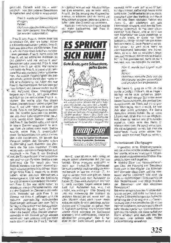Vorschauseite 4: Heimliche Erziehung im Altenheim