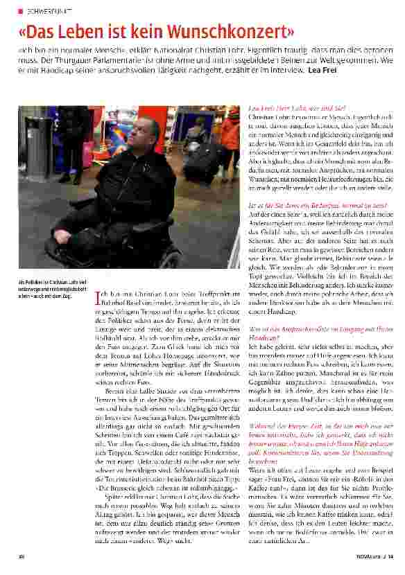 Vorschauseite 1: Das Leben ist kein Wunschkonzert