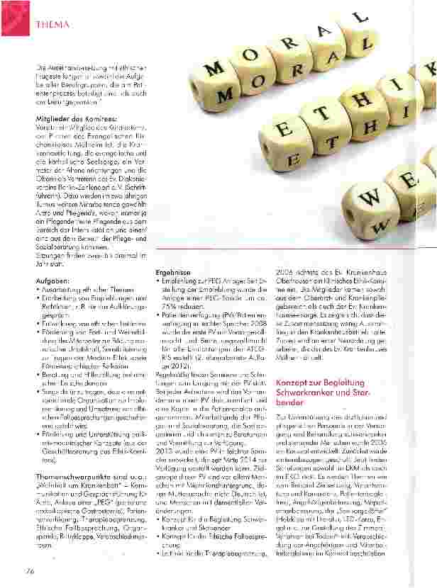 Vorschauseite 2: Ethik in Einrichtungen der ATEGRIS GmbH