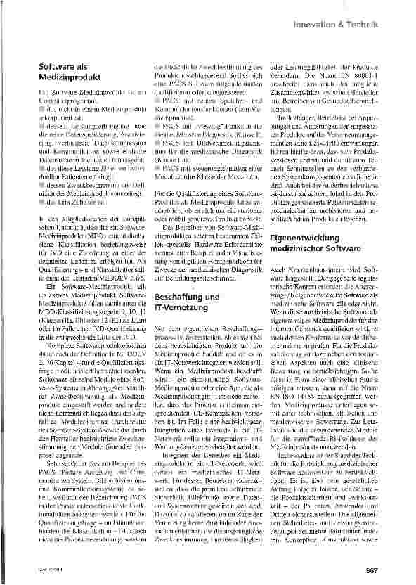 Vorschauseite 2: Harte Kriterien für weiche Ware