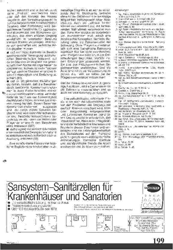 Vorschauseite 6: Heime im normativen Konflikt / Juristische Aspekte der Betreuung psychisch kranker Heimbewohner