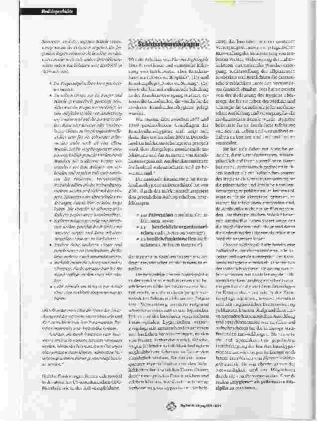 Vorschauseite 2: Florence Nightingale und die KrankenhaushygieneTeil 4: Betrieblich-organisatorische Aspekte der modernen Krankenhaushygiene