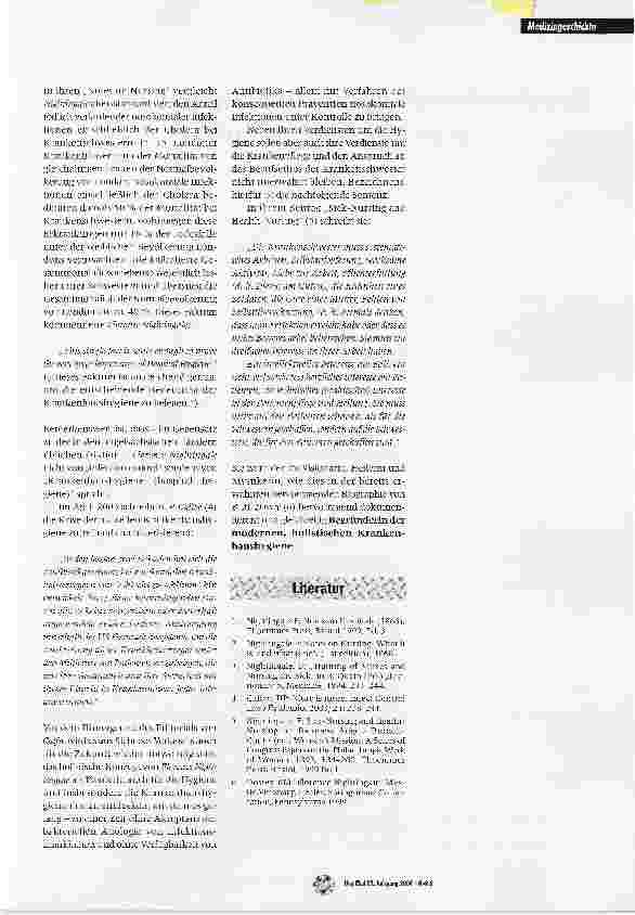 Vorschauseite 3: Florence Nightingale und die KrankenhaushygieneTeil 4: Betrieblich-organisatorische Aspekte der modernen Krankenhaushygiene