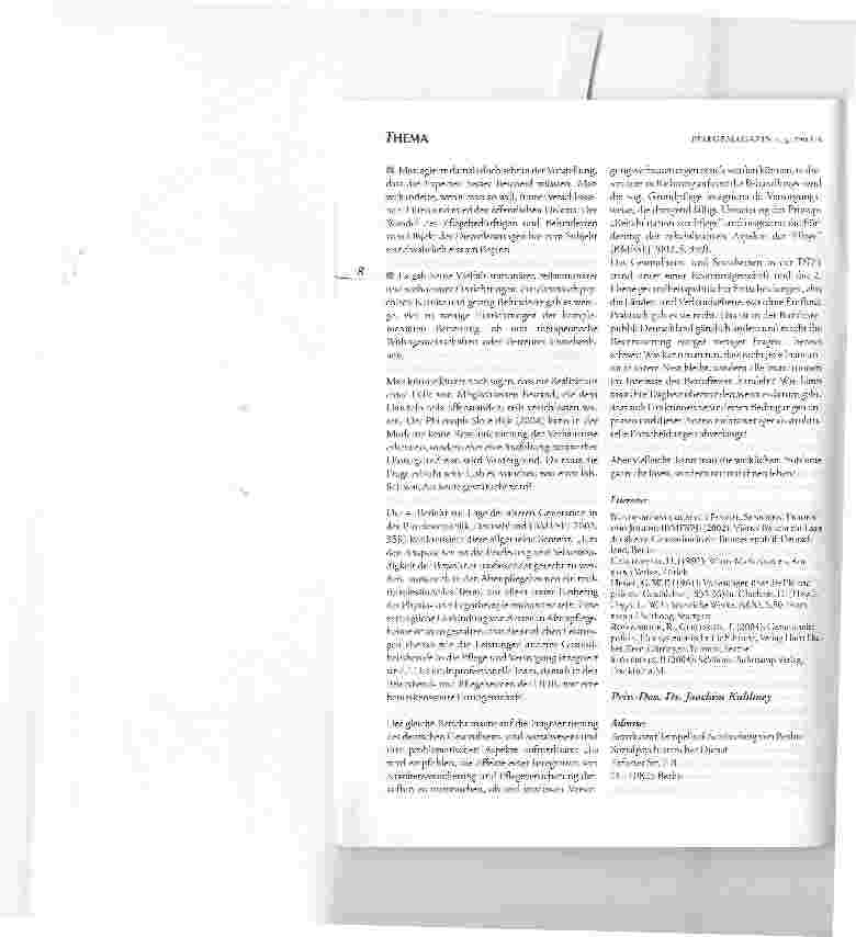 Vorschauseite 5: Alles politisch gesteuert oder was?EIN RÜCKBLICK AUF DIE FEIERABEND- UND PFLEGEHEIMEIN DER DDR