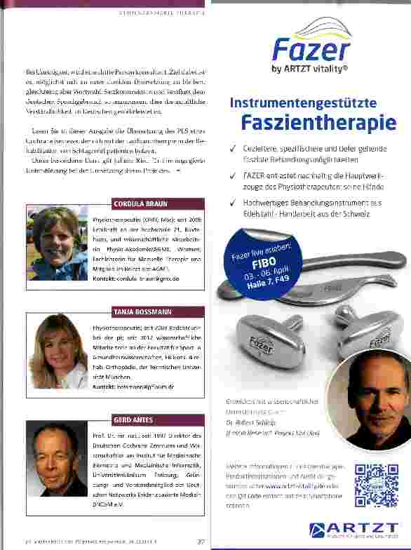 Vorschauseite 3: Deutsche Übersetzungen von Cochrane Piain Language Summaries