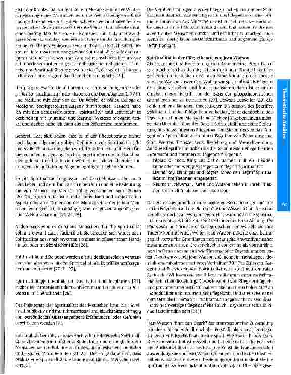 Vorschauseite 3: Spiritualität in der Pflege: Eine Begriffsanalyse1