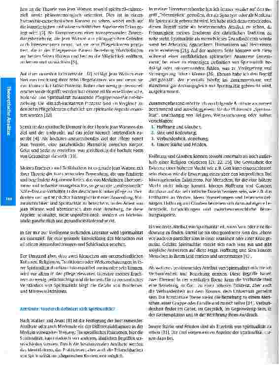 Vorschauseite 4: Spiritualität in der Pflege: Eine Begriffsanalyse1