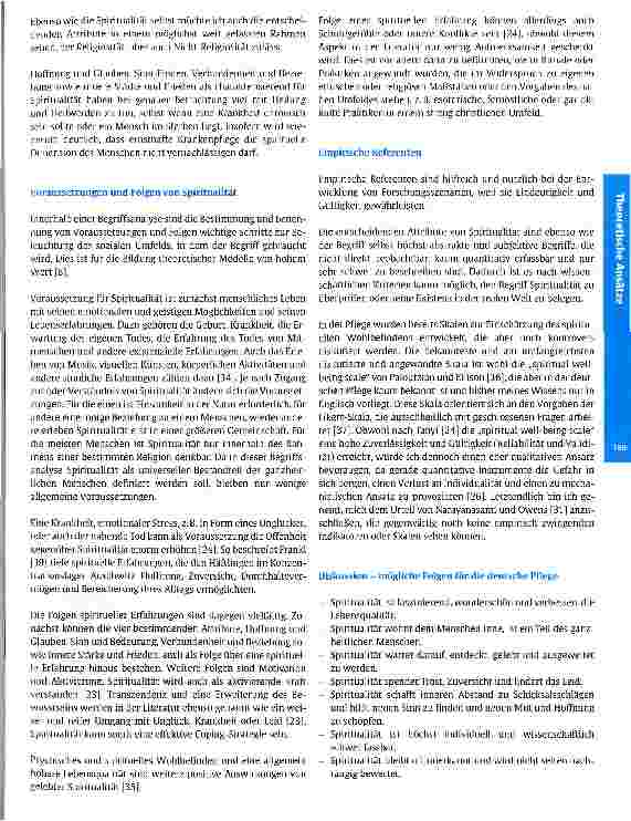 Vorschauseite 5: Spiritualität in der Pflege: Eine Begriffsanalyse1