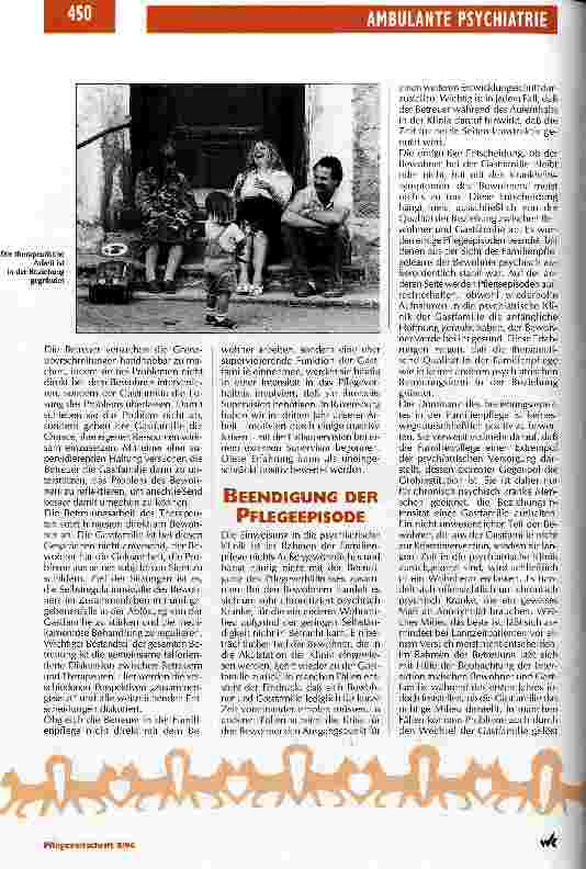 Vorschauseite 4: Psychiatrische Familienpflege Von der institutionszentrierten zur individuumszentrierten Versorgung psychisch Kranker