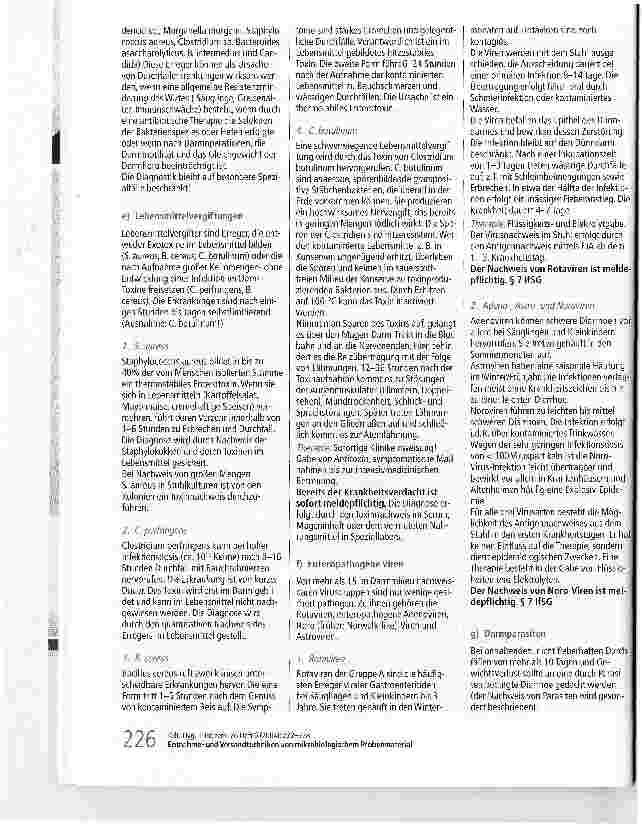 Vorschauseite 5: Entnahmeund Versandtechniken von mikrobiologischem ProbenmaterialInfektionen des Darmes