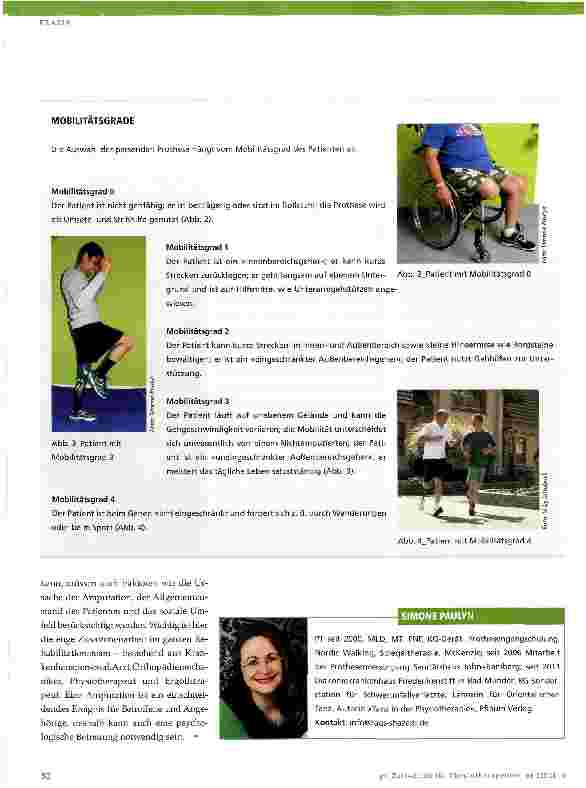 Vorschauseite 3: »Hand in Hand« - Prothesenversorgung und Physiotherapie bei AmputationspatientenTeil 1: Physiotherapeutische Grundlagen