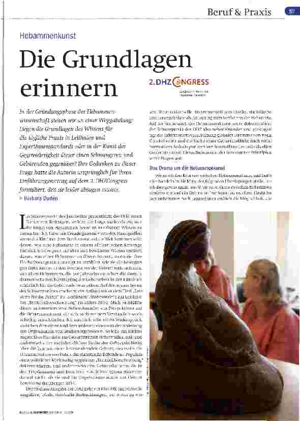 Vorschauseite 1: Die Grundlagen erinnern