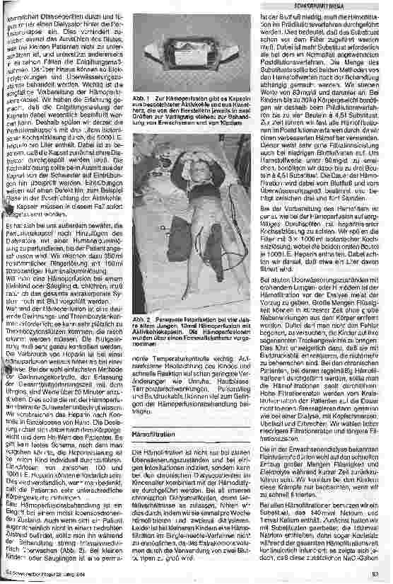 Vorschauseite 2: Hämoperfusion, Hämofiltration und Plasmapherese im Kindesalter aus pflegerischer Sicht