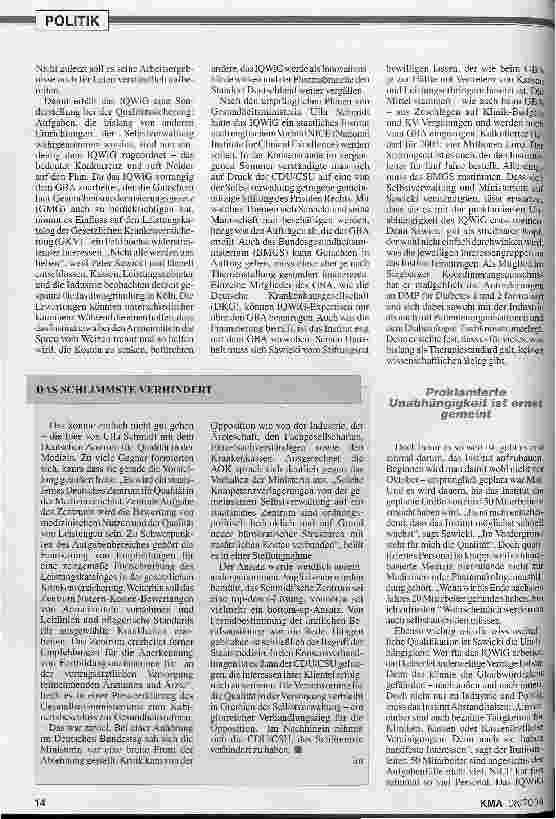Vorschauseite 3: TrauerspielInstitut für Qualität und Wirtschaftlichkeit