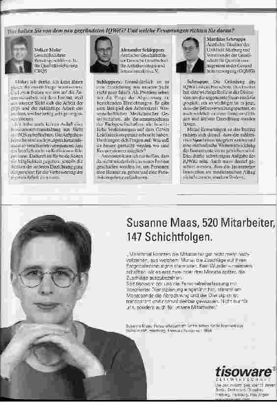 Vorschauseite 4: TrauerspielInstitut für Qualität und Wirtschaftlichkeit