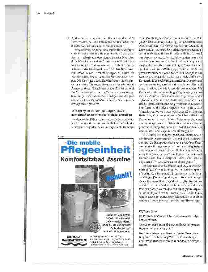 Vorschauseite 5: In jeder Phase das richtige Lebensumfeld