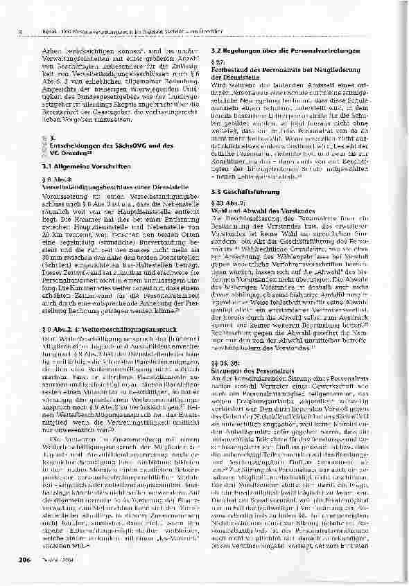 Vorschauseite 3: Das Personalvertretungsrecht im Freistaat Sachsen - ein Überblick Pflegefall - was zahlt die Pfiegeversi-cherung? So erhalten Sie die richtige Pflegestufe! erschienen. Es enthält…