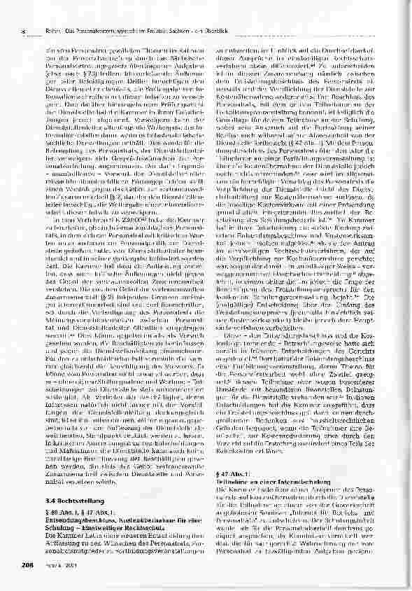Vorschauseite 5: Das Personalvertretungsrecht im Freistaat Sachsen - ein Überblick Pflegefall - was zahlt die Pfiegeversi-cherung? So erhalten Sie die richtige Pflegestufe! erschienen. Es enthält…