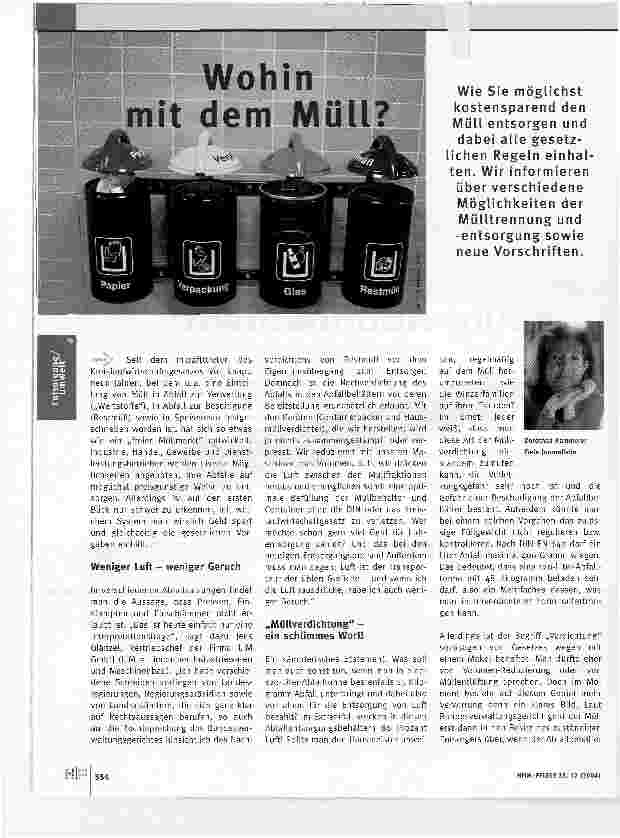 Vorschauseite 1: Wohin mit dem Müll?