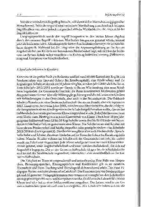 Vorschauseite 2: ERFAHRUNGSBERICHT»All inclusive«? Über Probleme und Chancen schulischer Inklusion Ein Praxisbericht aus Baden-Württemberg