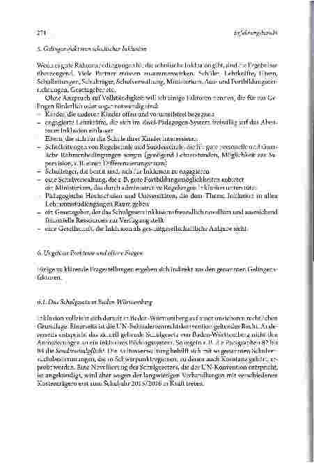 Vorschauseite 4: ERFAHRUNGSBERICHT»All inclusive«? Über Probleme und Chancen schulischer Inklusion Ein Praxisbericht aus Baden-Württemberg