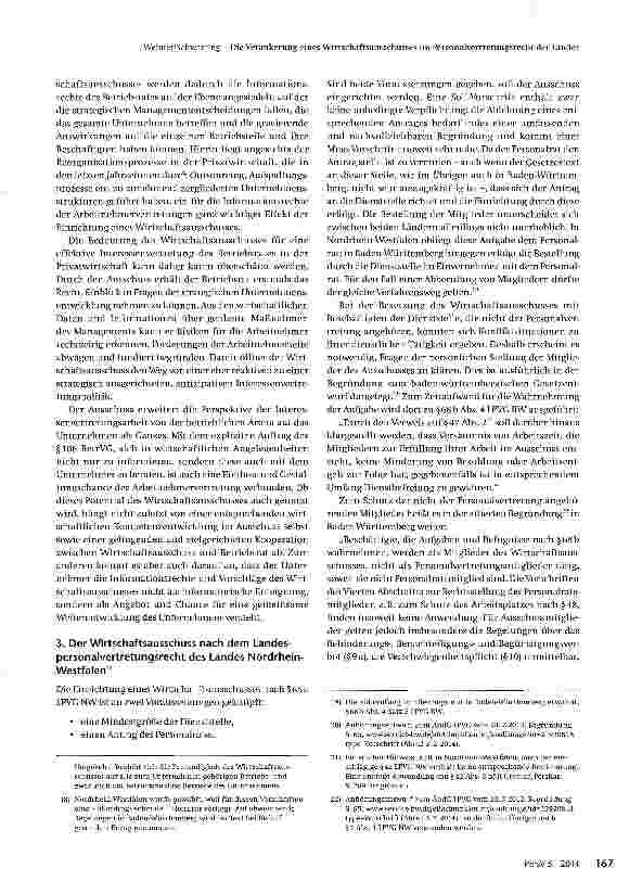 Vorschauseite 4: Die Verankerung eines Wirtschaftsausschusses im Personalvertretungsrecht der Länder-Überflüssige Einrichtung oder sinnvolle Ergänzung? -