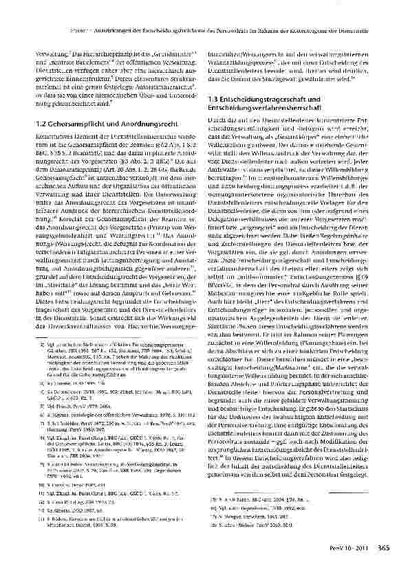 Vorschauseite 2: Auswirkungen der Entscheidungsfreiräume des Personalrats im Rahmen der Kostentragung der Dienststelle