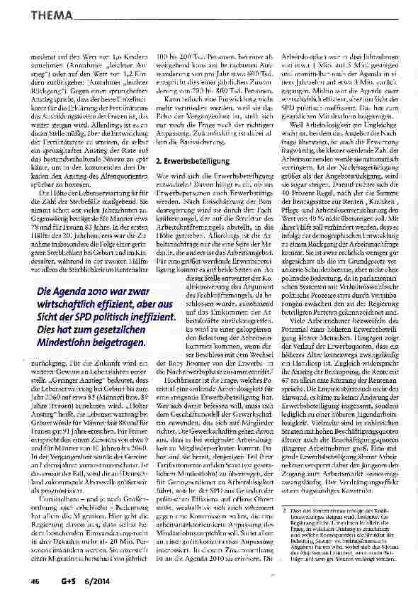 Vorschauseite 2: Warum die Basissicherung kommen wird