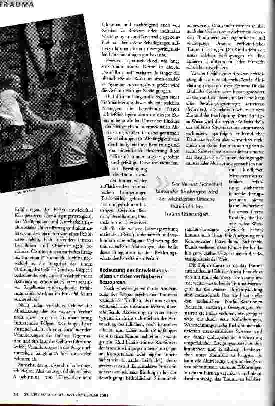 Vorschauseite 2: Trauma und Lebensgeschichte